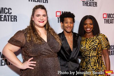 Bonnie Milligan, Justin Cooley, LaChanze Photo