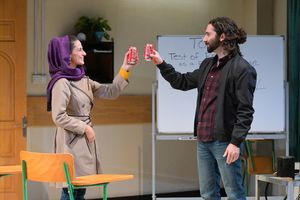 Sahar Bibiyan and Amir Malaklou @ BroadwayWorld Sahar Bibiyan and Amir Malaklou Photo