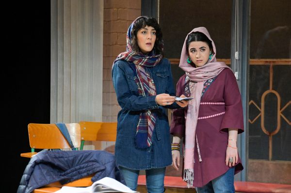Mehry Eslaminia and Christine Mirzayan Photo