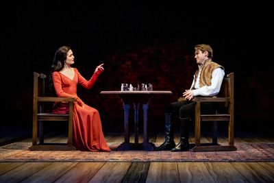 Phillipa Soo and Andrew Burnap Photo