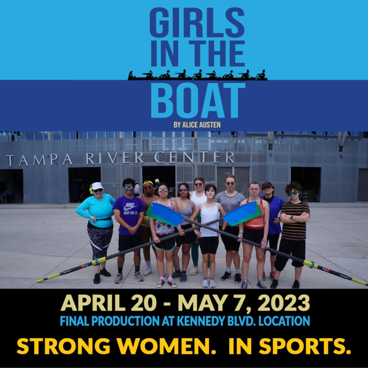 Previews: GIRLS IN THE BOAT at Powerstories Theatre  Image