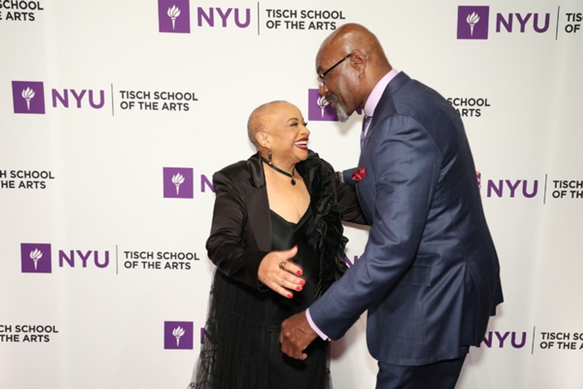 Deborah Willis and Delroy Lindo at 