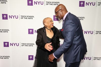 Deborah Willis and Delroy Lindo Photo