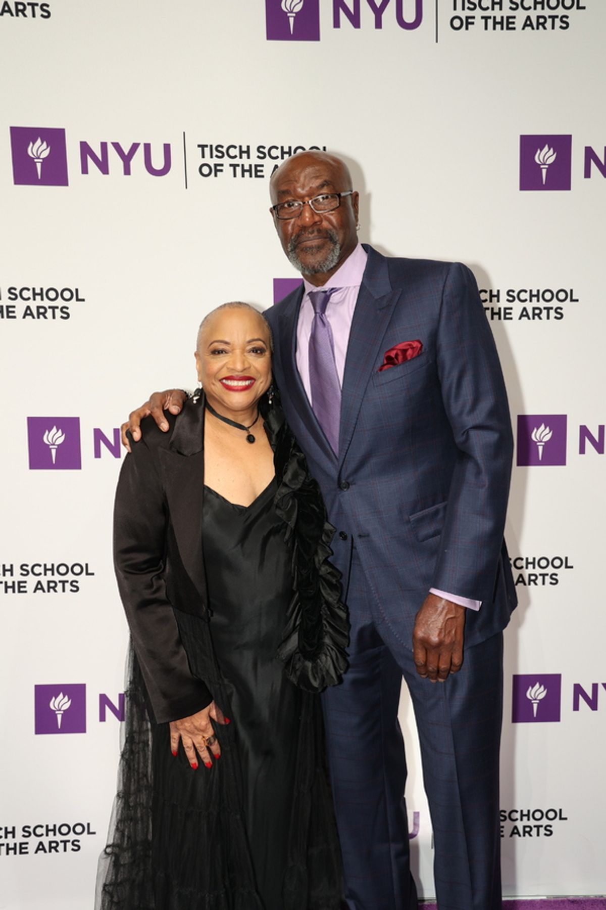 Deborah Willis and Delroy Lindo  at 