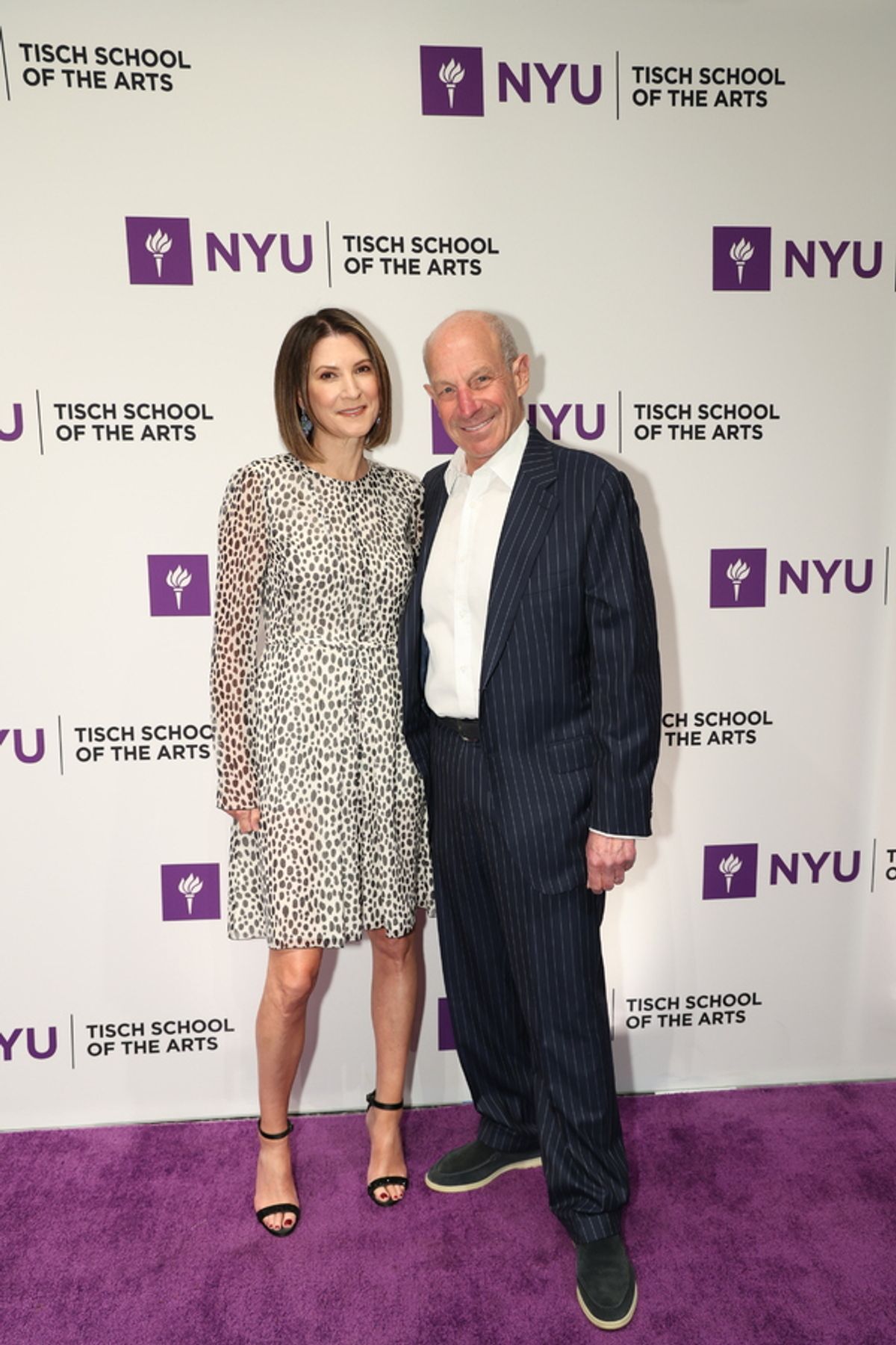 Lizzie and Jonathan Tisch at 