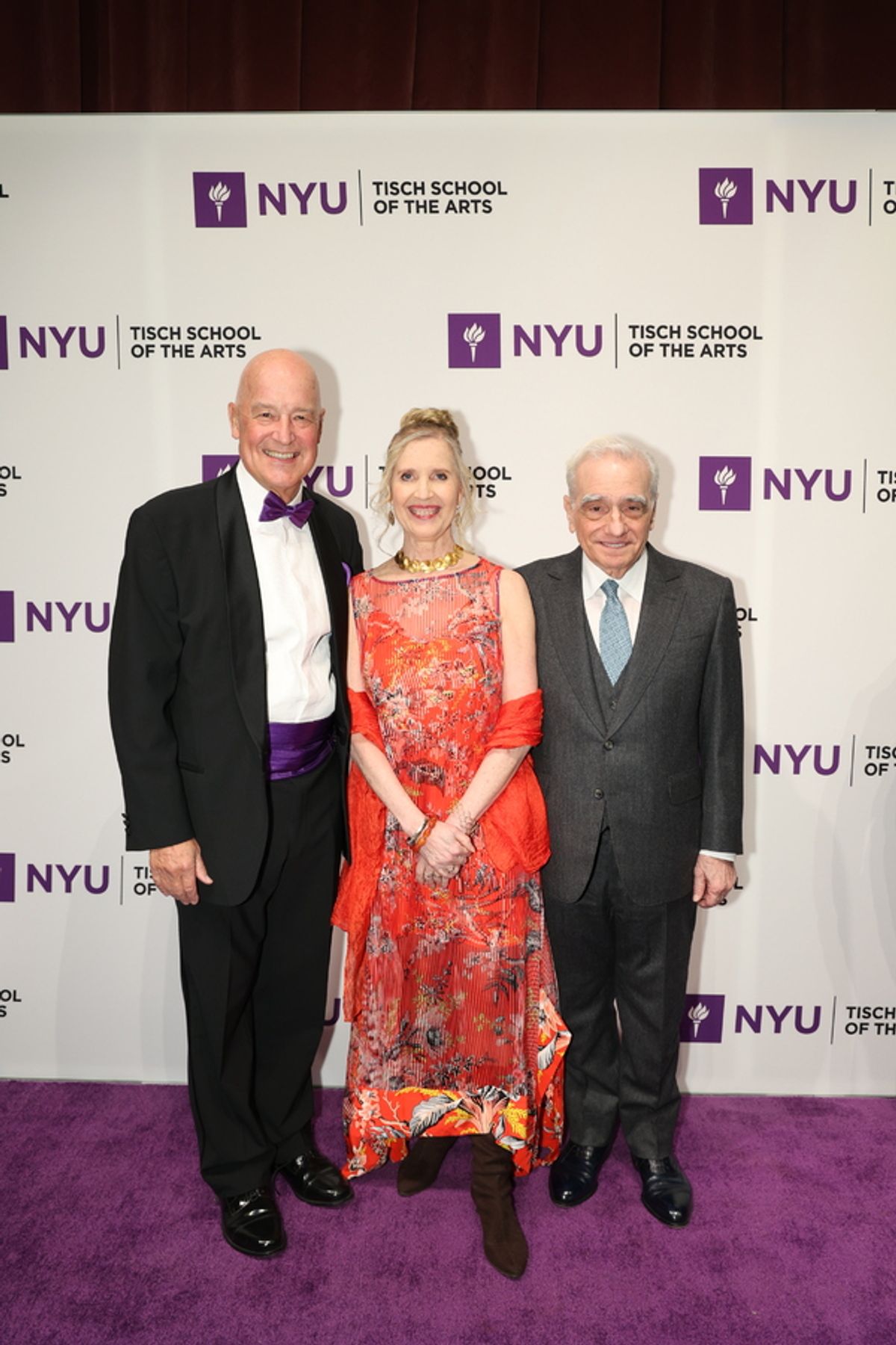 President Hamilton, Dean Green and Martin Scorsese at 