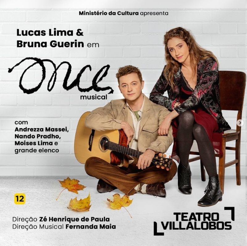 Contagious, Moving and Different Without Using Gimmicky ONCE – THE MUSICAL is Running in Sao Paulo  Image