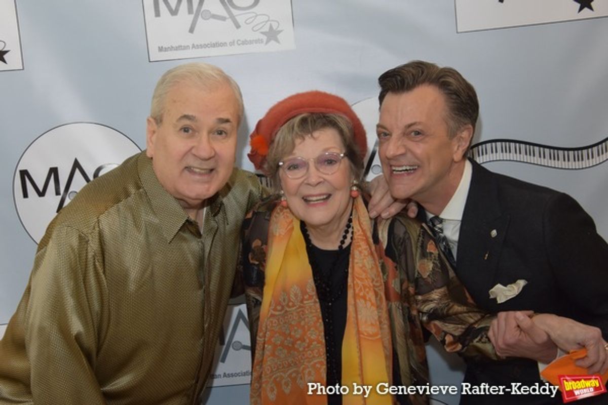 Lee Roy Reams, Anita Gilette and Jim Caruso at 