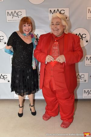Spider Saloff and Ricky Ritzel with his Lifetime Achievement Award @ BroadwayWorld Spider Saloff and Ricky Ritzel with his Lifetime Achievement Award Photo