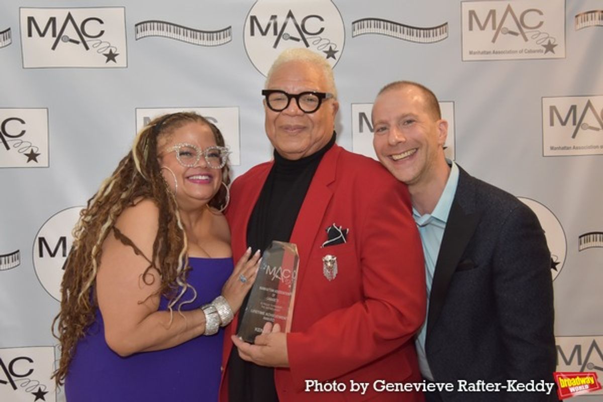 Natalie Douglas, Ken Page and Charlie Alterman at 