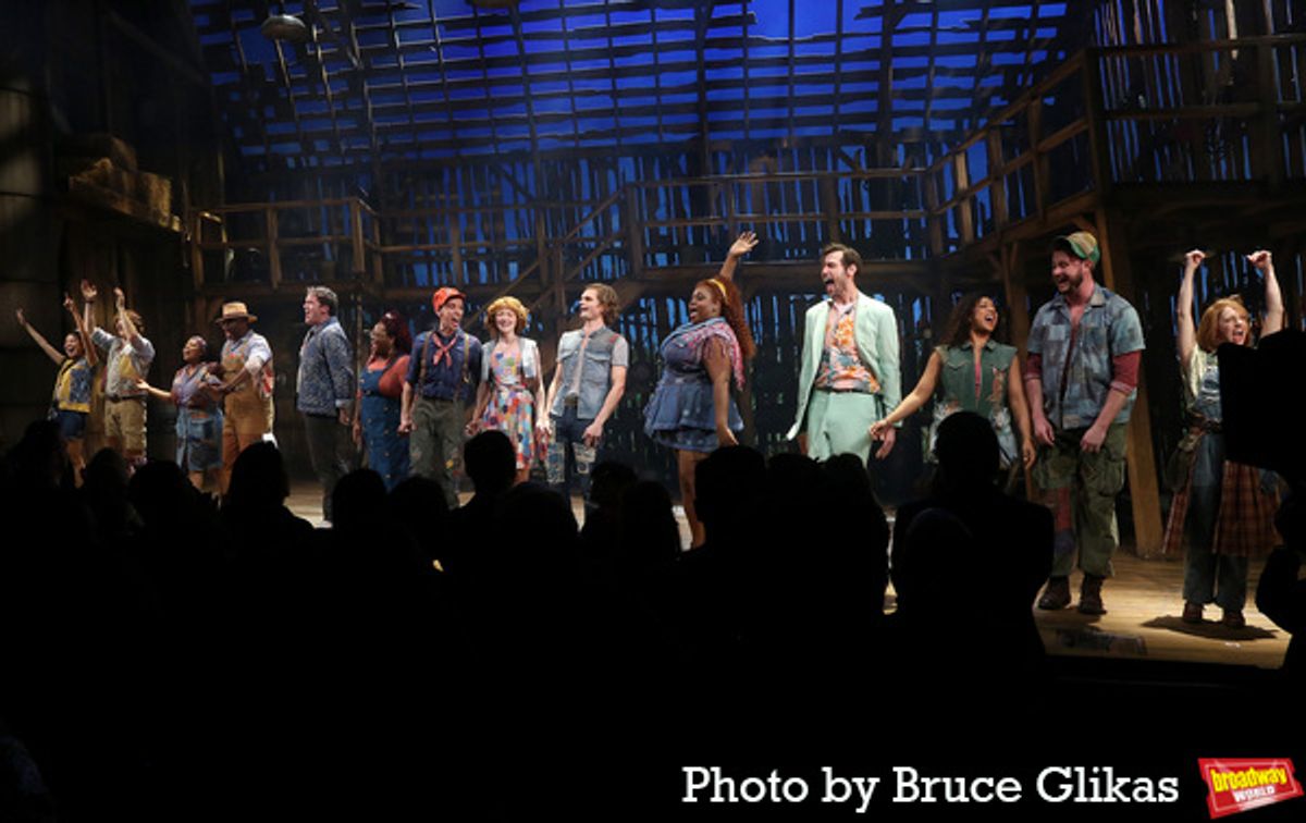 Jaygee Macapugay, Jimmy Brewer, Rheaume Crenshaw, Dwayne Clark, Grey Henson, Ashley D. Clark, Kevin Cahoon, Caroline Innerbichler, Andrew Durand, Alex Newell, John Behlmann, Yasmeen Sulieman, Quinn VanAntwerp and Audrey Cardwell at 