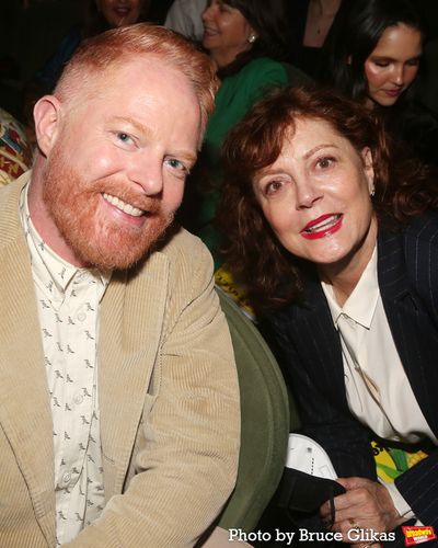 Jesse Tyler Ferguson and Susan Sarandon Photo