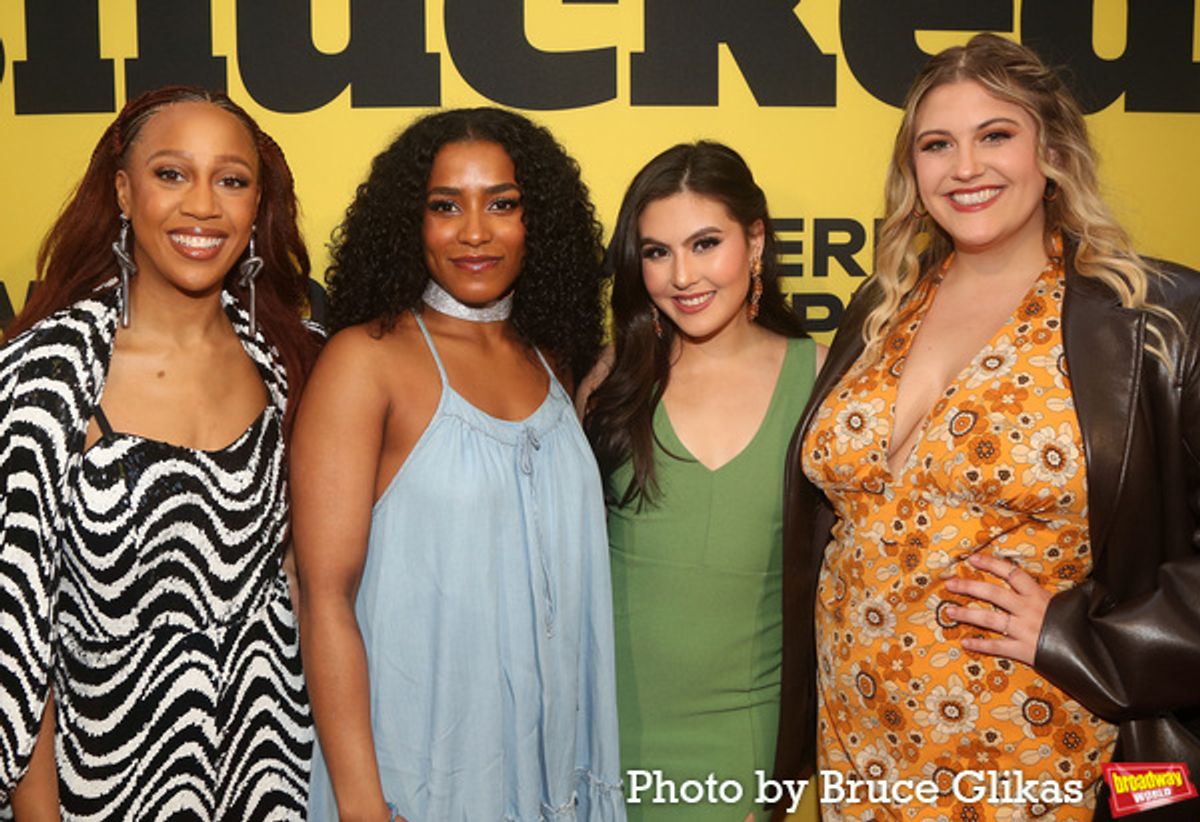 Hailee Kaleem Wright, Taylor Iman Jones, Zoe Jensen, Bella Coppola of ''SIX'' at 