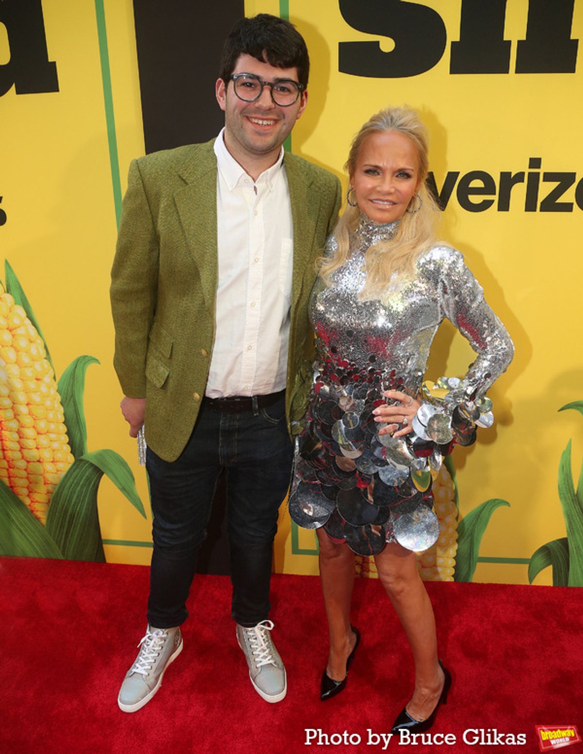 Jordan Ari Gross and Kristin Chenoweth at 