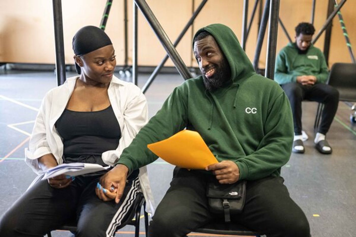 Photos: See Alexia McIntosh, Kieran Hamilton-Amos & Corey Campbell in Rehearsals for BIG AUNTY  Image