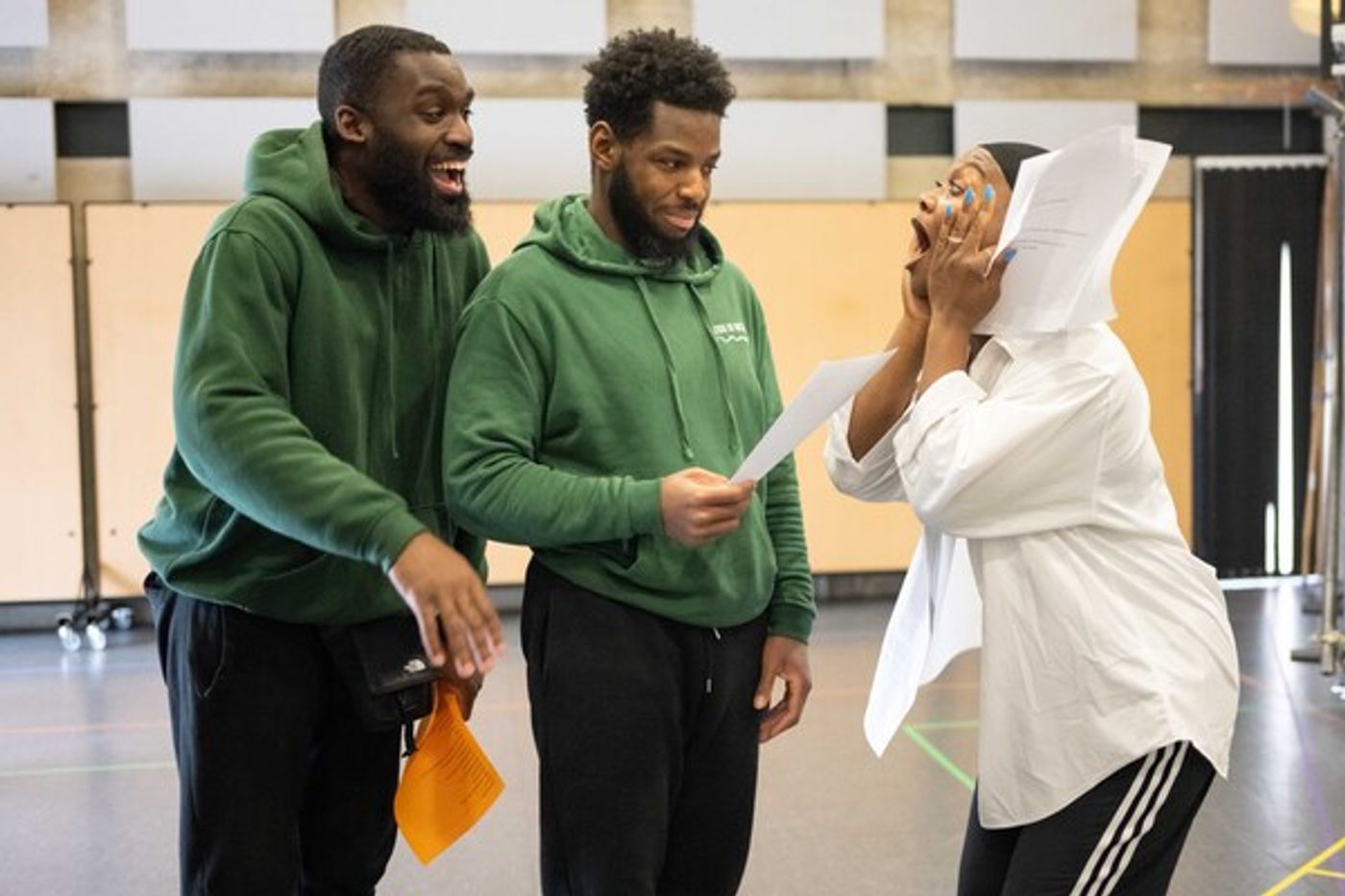 Photos: See Alexia McIntosh, Kieran Hamilton-Amos & Corey Campbell in Rehearsals for BIG AUNTY  Image