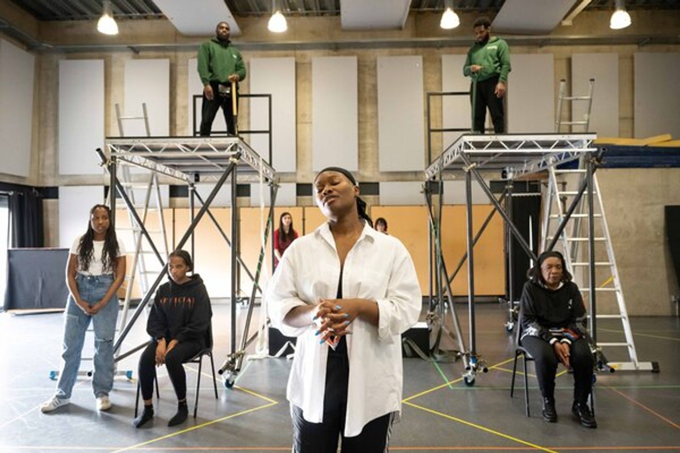 Photos: See Alexia McIntosh, Kieran Hamilton-Amos & Corey Campbell in Rehearsals for BIG AUNTY  Image