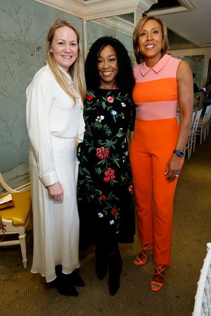 Wendy Naugle, Shonda Rhimes, and Robin Roberts Photo