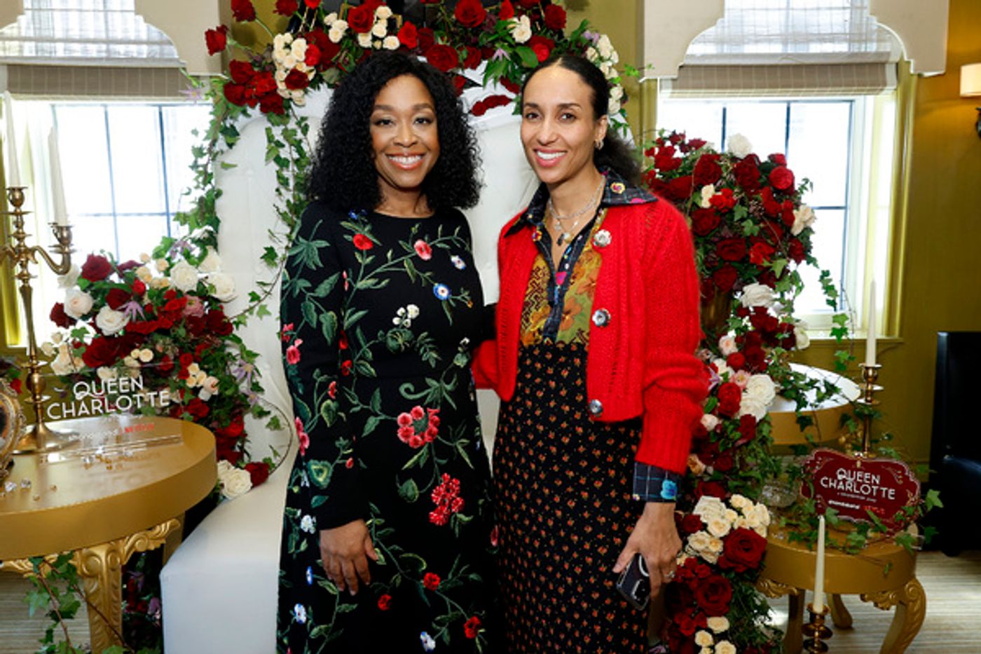 Photos: Robin Roberts & More More Toast Shonda Rhimes at Intimate Celebration of Netflix Series QUEEN CHARLOTTE  Image
