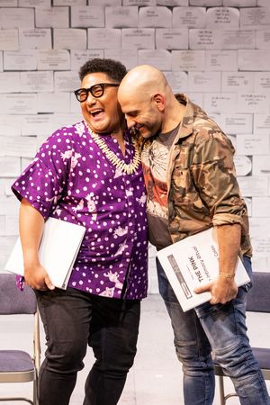 Roger Q. Mason and Dominic Col n @ BroadwayWorld Roger Q. Mason and Dominic Col n Photo