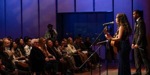 John Clarke Jr. and Julia Miranda Photo