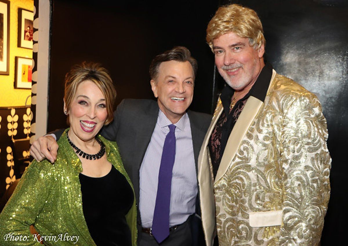 Susie Mosher, Jim Caruso, John Boswell at 