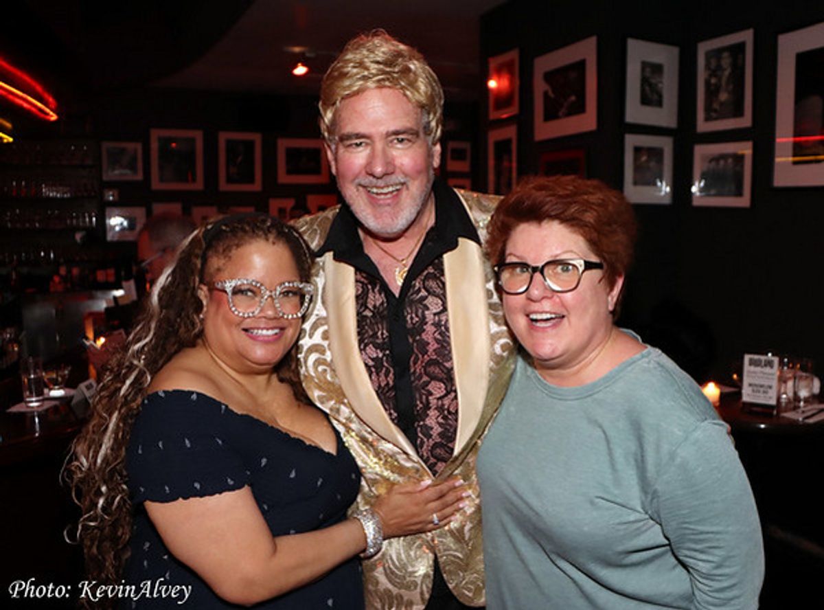 Natalie Douglas, John Boswell, Klea Blackhurst at 