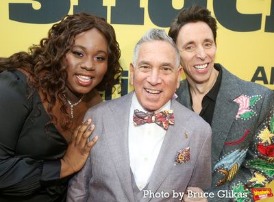 Alex Newell, Book Writer Robert Horn, Kevin Cahoon Photo