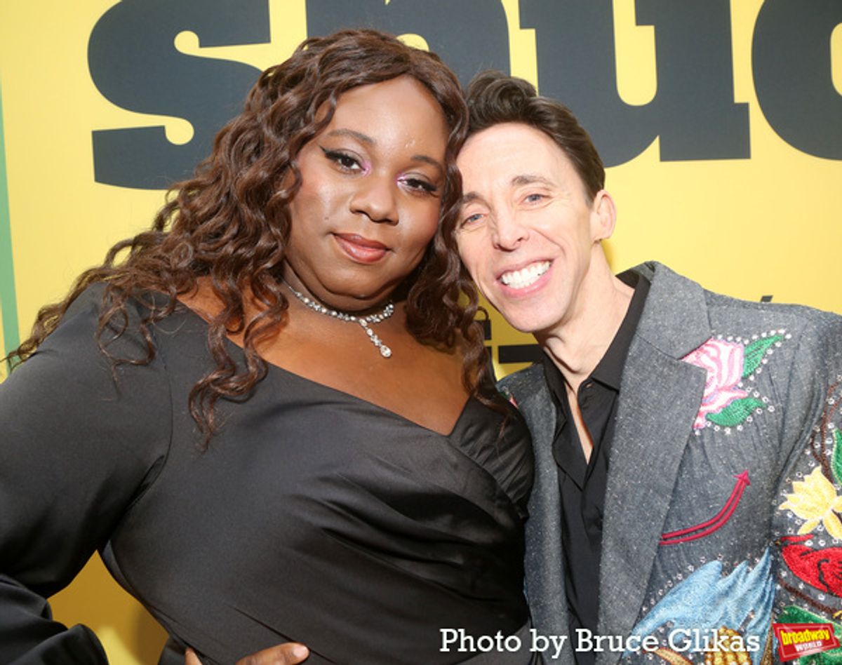 Alex Newell and Kevin Cahoon at 