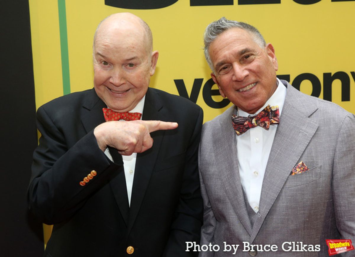 Director Jack O'Brien and Book Writer Robert Horn at 