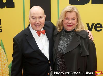 Director Jack O'Brien and Marsha Mason Photo