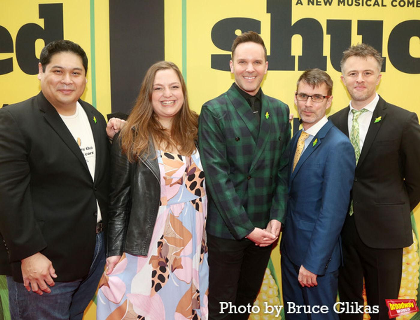 Photos: The Cast Arrives on the Red Carpet at Opening Night of SHUCKED Photos: The Cast Arrives on the Red Carpet at Opening Night of SHUCKED Image