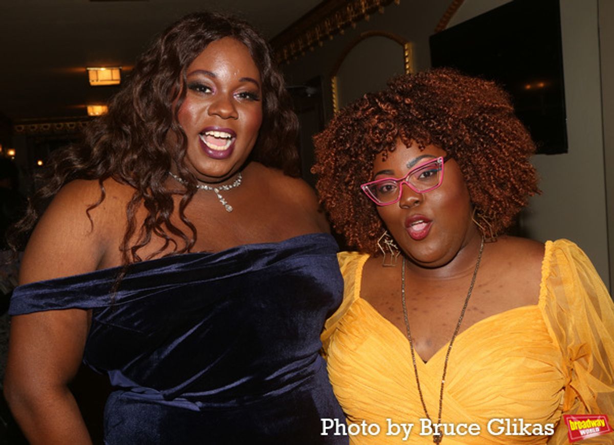 Alex Newell and Ashley D Kelley at 