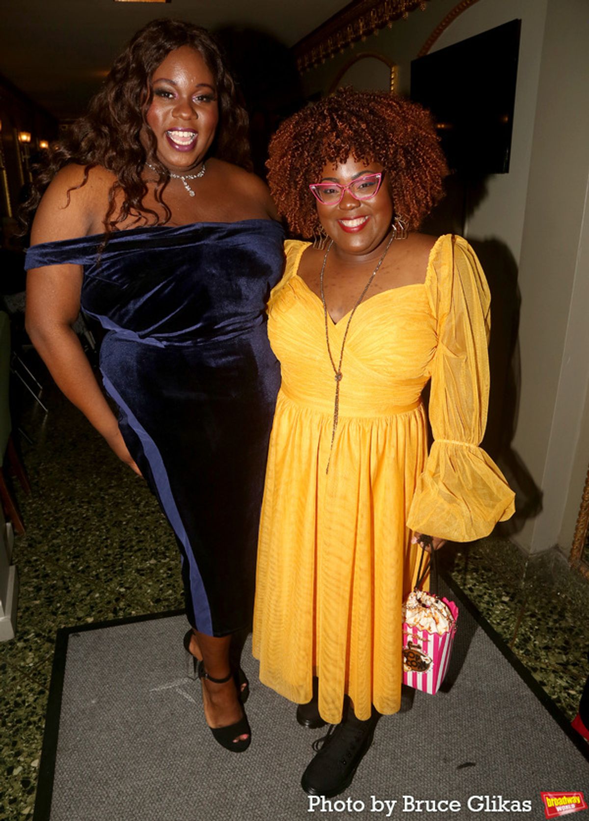 Alex Newell and Ashley D Kelley at 