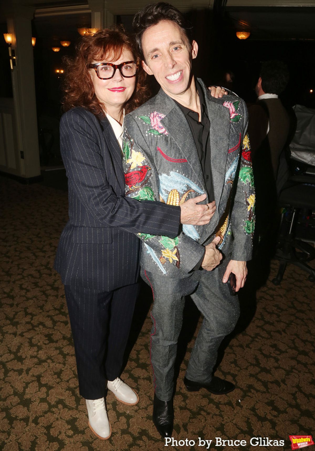 Susan Sarandon and Kevin Cahoon at 