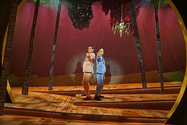 Noah Thomas as Rapunzel?s Prince & Gabriel Garcia as Cinderella?s Prince Photo