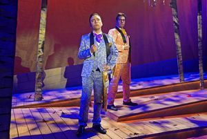 Gabriel Garcia as Cinderella?s Prince & Noah Thomas as Rapunzel?s Prince @ BroadwayWorld Gabriel Garcia as Cinderella?s Prince & Noah Thomas as Rapunzel?s Prince Photo