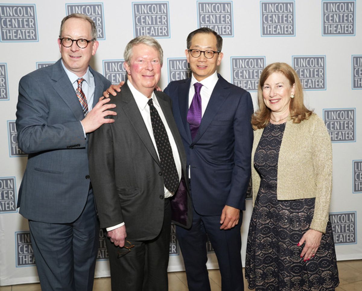 Adam Siegel, André Bishop, Kewsong Lee and Naomi Grabel at 