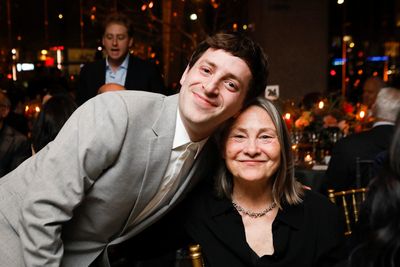 Alex Edelman and Cherry Jones Photo