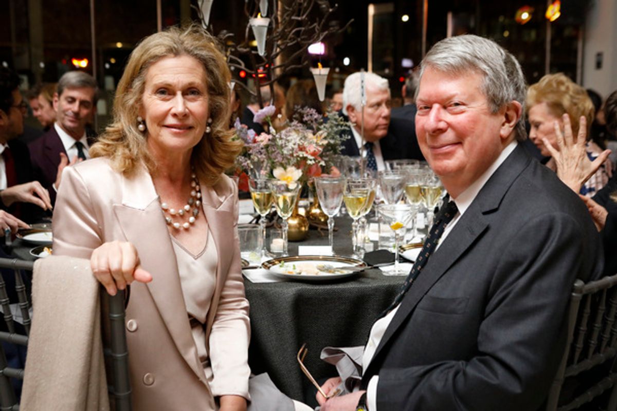 Annette Tapert Allen and Andre Bishop at 