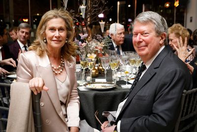 Annette Tapert Allen and Andre Bishop Photo