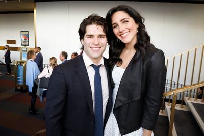 Asher Grodman and Samantha Massell Photo