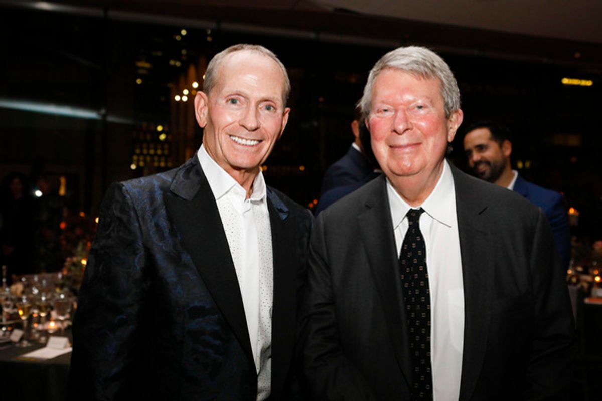 C. Graham Berwind, III and Andre  Bishop at 