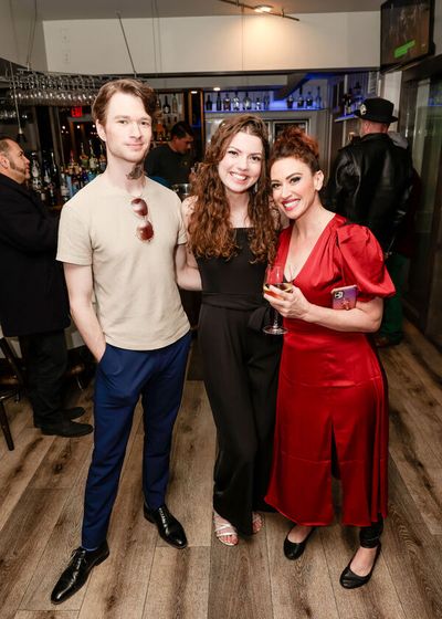 DYLAN GOIKE, ANNA DEMARIA and LESLI MARGHERITA  Photo