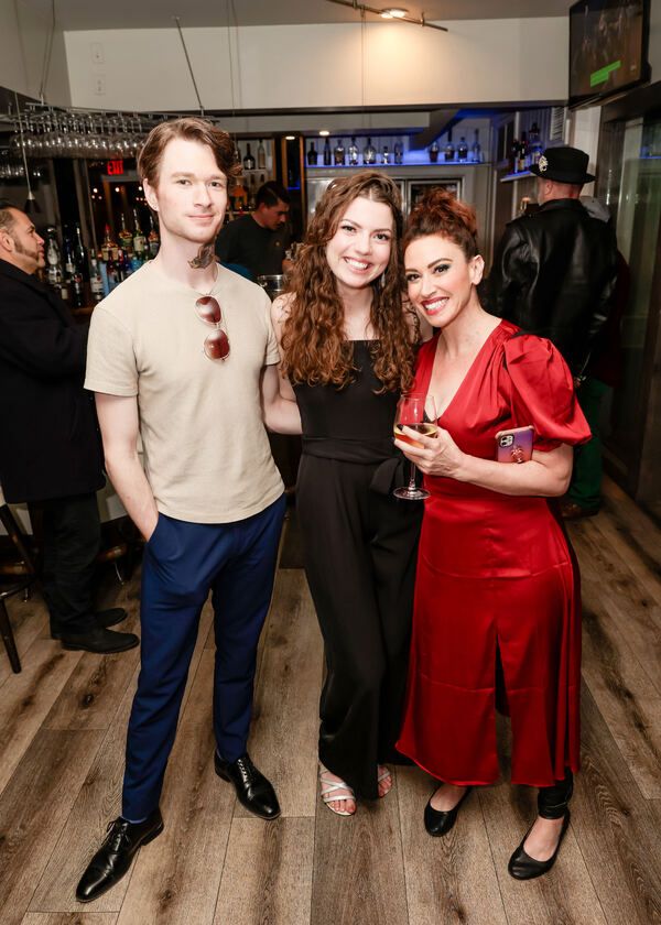 DYLAN GOIKE, ANNA DEMARIA and LESLI MARGHERITA  Photo