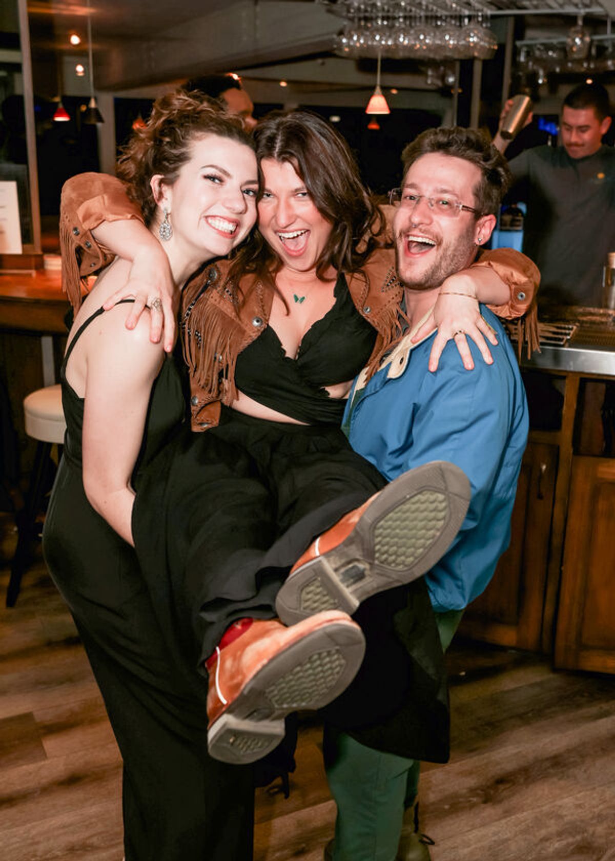 ANNA DEMARIA, AVA DELANEY and SPENCER TY  at 