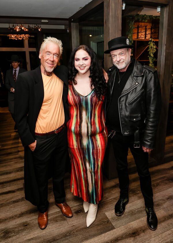 TIMOTHY WARMEN, XIMENA VALENTINA ALVEAR, and MARC CARDIFF  Photo