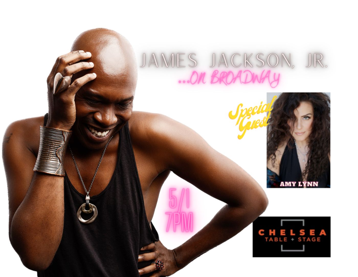 James Jackson, Jr. Will Premiere ON BROADWAY at Chelsea Table + Stage May 1st  Image