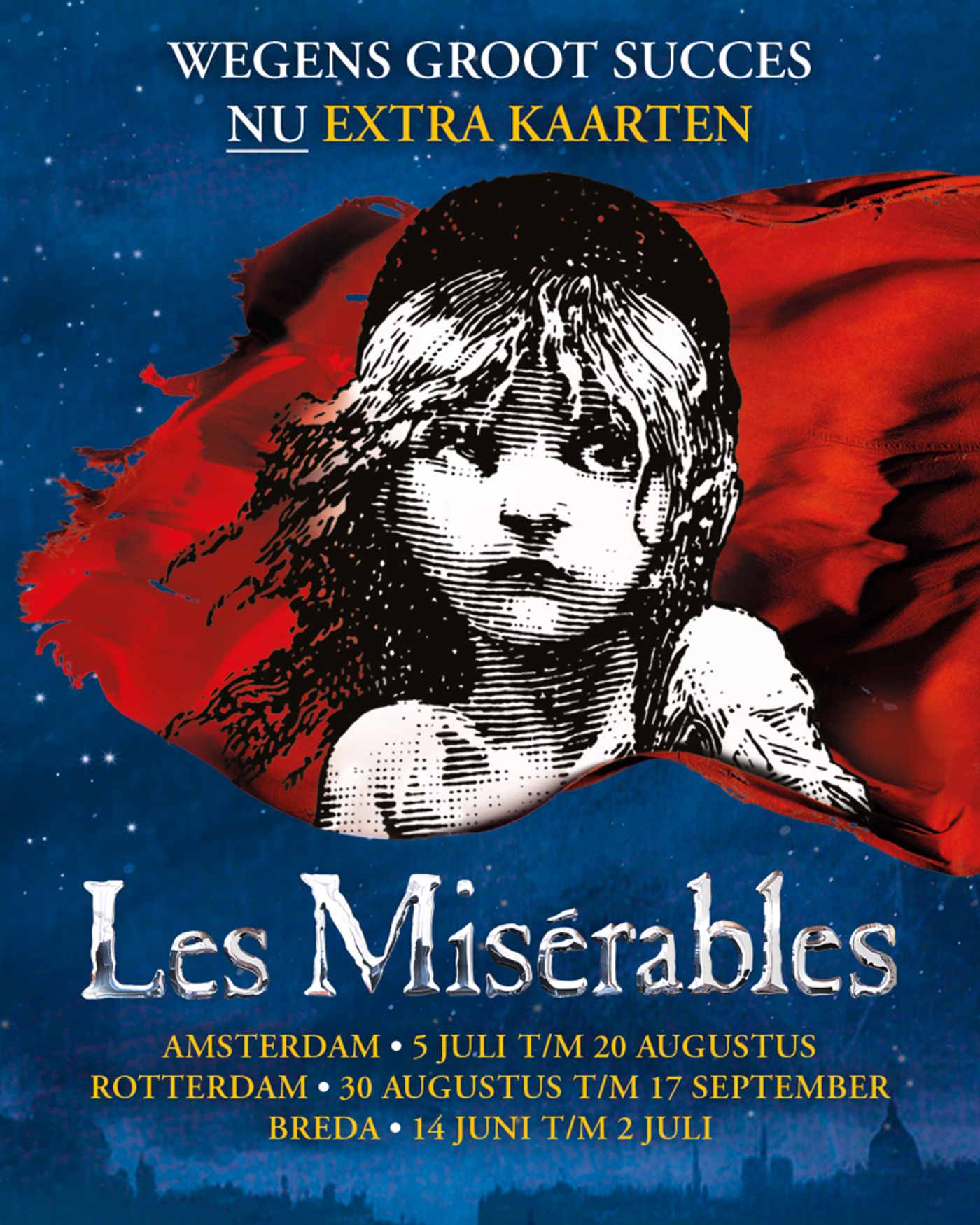Feature: EXTRA VOORSTELLINGEN LES MISERABLES IN AMSTERDAM, ROTTERDAM EN BREDA!  Image