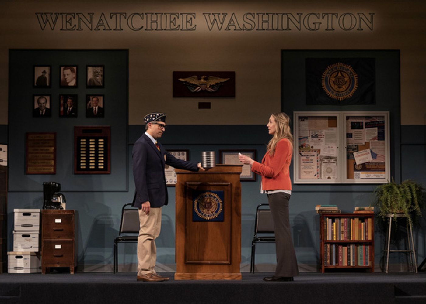 Photos: First Look At Laura Jordan & Ben Cherry In WHAT THE CONSTITUTION MEANS TO ME at Pioneer Theatre Company  Image